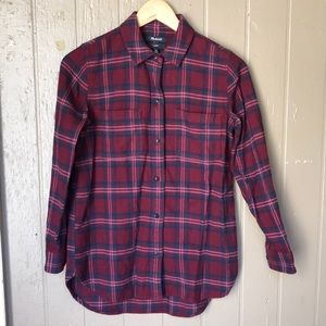 Madewell plaid shirt